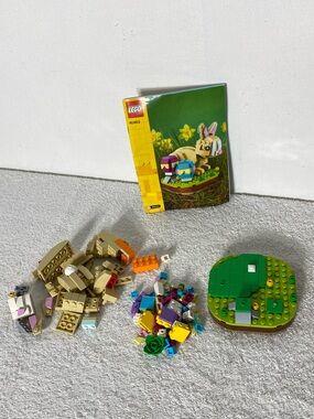 5/$35 LEGO 40463 Easter Bunny Seasonal Set with Manual – Unverified Completeness